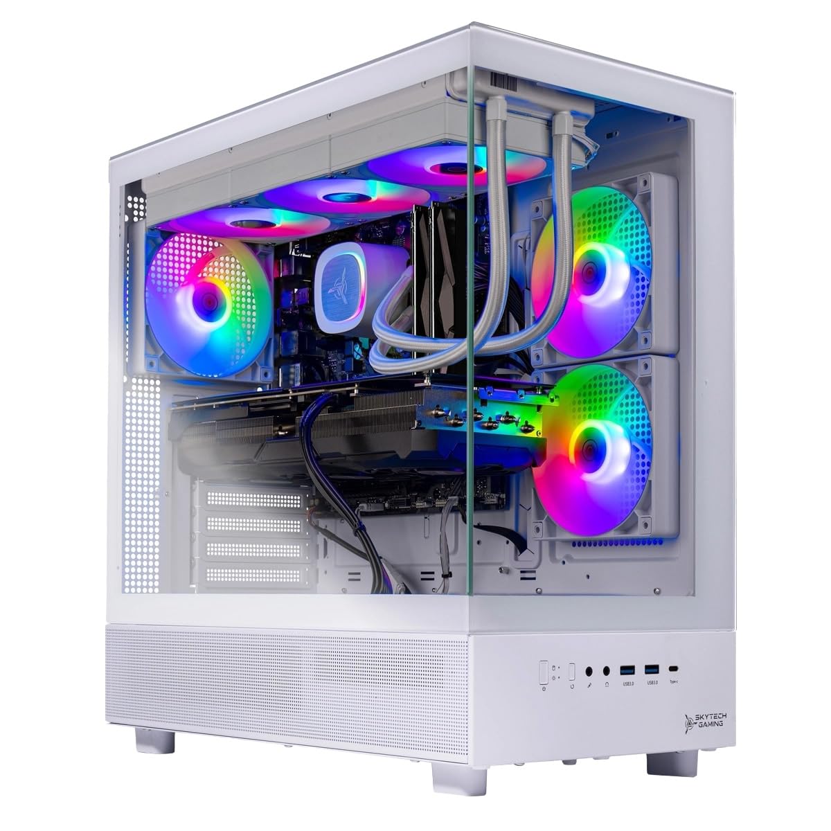 Amazon.com: Skytech Gaming Azure 3 Gaming PC, AMD Ryzen 7 9800X3D